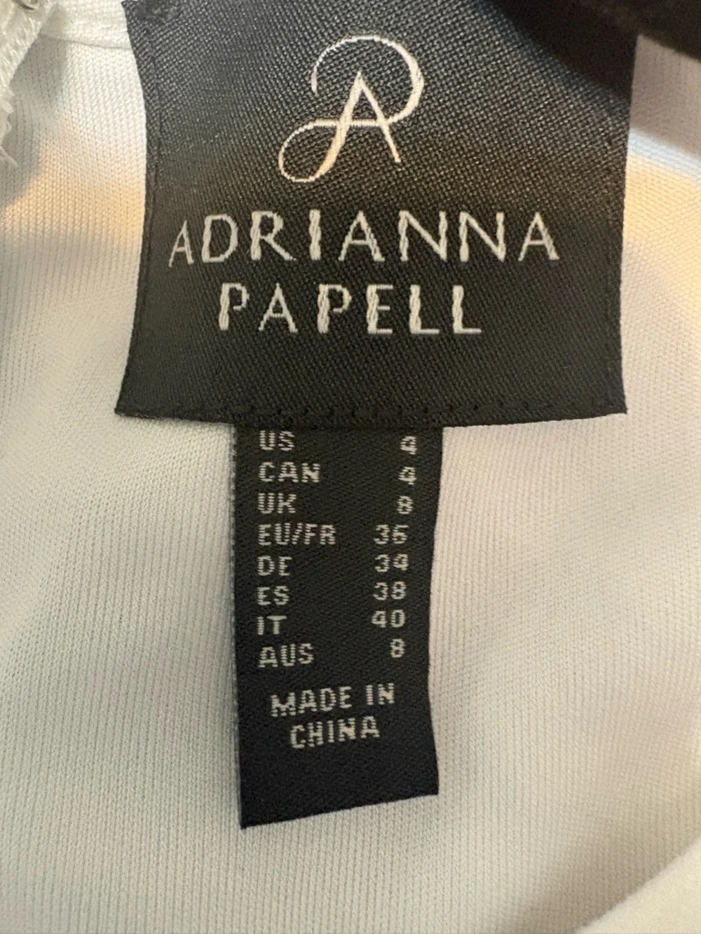 Adrianna Papell Leaf Embroidered A-Line Dress - Picture 7 of 9